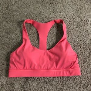 Lululemon Coral Racerback Bra Size 8